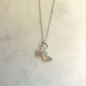 Tiffany & Co Paloma Picasso Silver Dove Necklace
